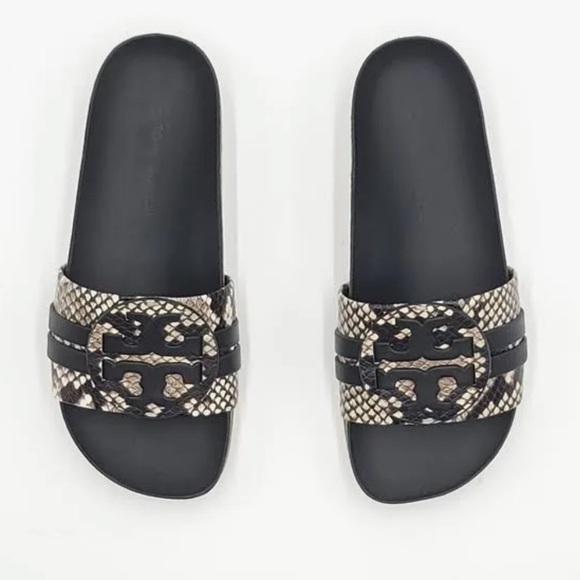 TORY BURCHLeigh Slide Sandal In Warm Rocci